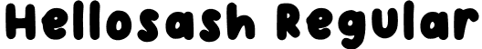 Hellosash Regular font | Hellosash-Regular.otf