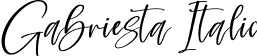 Gabriesta Italic font | Gabriesta-Italic.otf