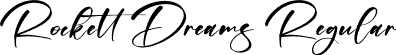 Rockett Dreams Regular font | Rockett-Dreams.otf