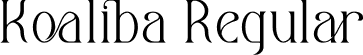 Koaliba Regular font | Koaliba.otf