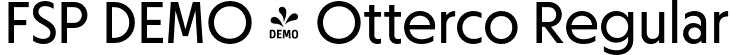 FSP DEMO - Otterco Regular font | Fontspring-DEMO-otterco-regular.otf