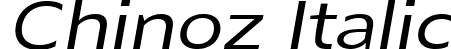 Chinoz Italic font | Chinoz-Italic.ttf