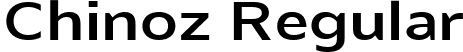 Chinoz Regular font | Chinoz-SemiBold.ttf