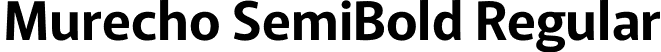 Murecho SemiBold Regular font | Murecho-SemiBold.otf