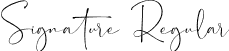 Signature Regular font | signaturesignature-pkdvr.otf