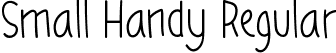 Small Handy Regular font | SmallHandy.ttf