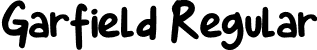 Garfield Regular font | Garfield-Reguler.otf