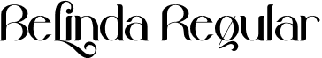 Belinda Regular font | Belinda.otf