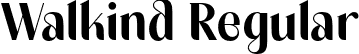 Walkind Regular font | Walkind.otf