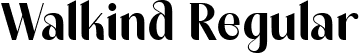 Walkind Regular font | Walkind.ttf