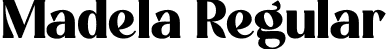 Madela Regular font | Madela.ttf