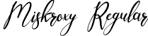 Miskroxy Regular font | Miskroxy.ttf