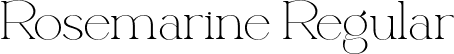 Rosemarine Regular font | Rosemarine-Regular.otf