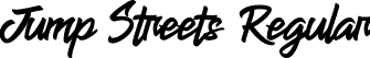 Jump Streets Regular font | Jump-Streets-Regular.ttf