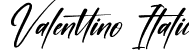 Valenttino Italic font | Valenttino-Italic.otf