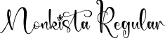 Monkista Regular font | Monkista.otf