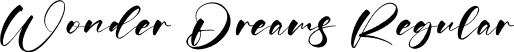 Wonder Dreams Regular font | Wonder-Dreams.otf