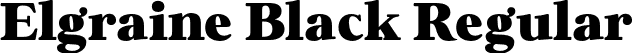 Elgraine Black Regular font | Elgraine-Black.otf