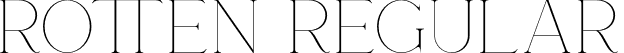 Rotten Regular font | rotten.ttf