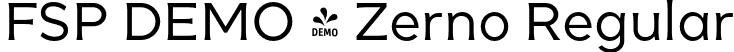 FSP DEMO - Zerno Regular font | Fontspring-DEMO-zerno-regular.otf