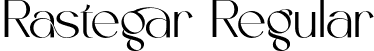 Rastegar Regular font | rastegar.otf