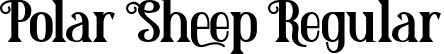 Polar Sheep Regular font | Polarsheep-YzWVj.otf