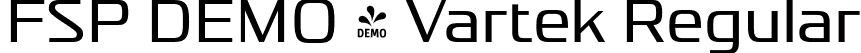 FSP DEMO - Vartek Regular font | Fontspring-DEMO-vartek-regular.otf