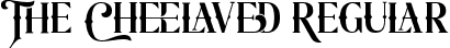 The Cheelaved Regular font | TheCheelaved-owOvo.ttf