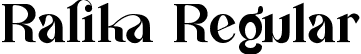 Ralika Regular font | ralikattf.ttf