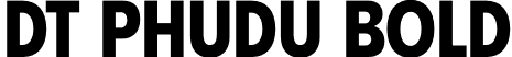 DT Phudu Bold font | DTPhudu-Bold.otf