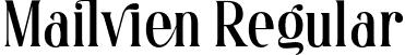 Mailvien Regular font | Mailvien-Regular.otf