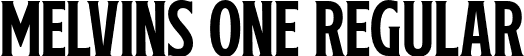 Melvins One Regular font | MelvinsoneRegular-d9mvR.otf