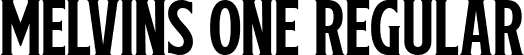 Melvins One Regular font | MelvinsOneRegular-PKEoB.ttf