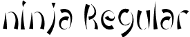 ninja Regular font | ninja-Regular.ttf