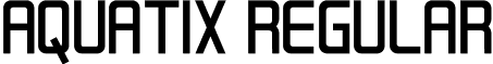 Aquatix Regular font | aquatix-regular.otf