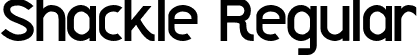 Shackle Regular font | ShackleRegular-p7EYr.otf