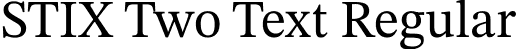 STIX Two Text Regular font | STIXTwoText[wght].ttf