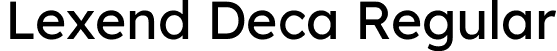 Lexend Deca Regular font | LexendDeca[wght].ttf