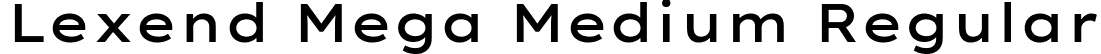 Lexend Mega Medium Regular font | LexendMega-Medium.ttf