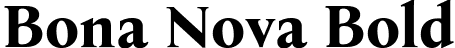 Bona Nova Bold font | BonaNova-Bold.ttf