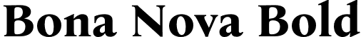 Bona Nova Bold font | BonaNova-Bold.otf