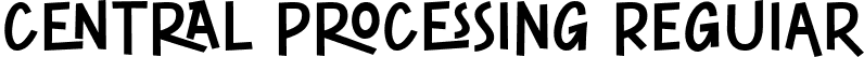 CENTRAL PROCESSING Regular font | CENTRAL PROCESSING Regular.ttf