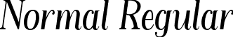 Normal Regular font | justink-0wql4.ttf