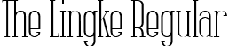 The Lingke Regular font | The Lingke.ttf