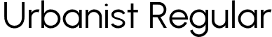 Urbanist Regular font | Urbanist-Regular.ttf