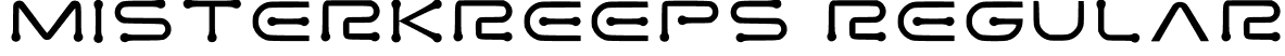 Misterkreeps Regular font | Misterkreeps-Regular-1.otf