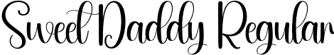 Sweet Daddy Regular font | Sweet-Daddy.otf