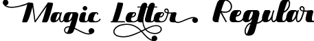 Magic Letter Regular font | MagicLetter-ywJxm.ttf