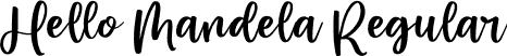 Hello Mandela Regular font | Hello Mandela.otf