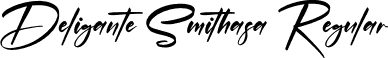 Deligante Smithasa Regular font | Deligante Smithasa.otf